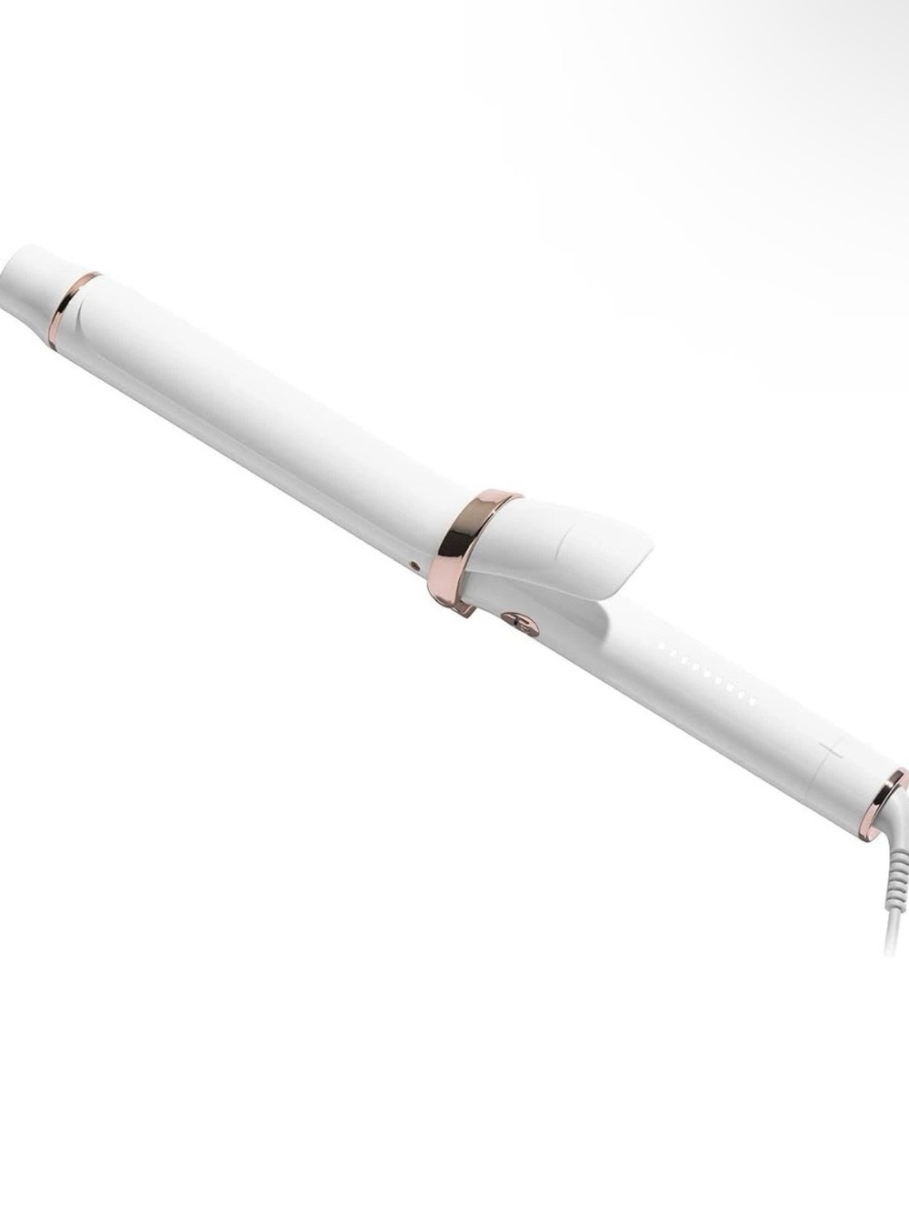 T3 White and Rose Gold Curling Iron 1.5 inch